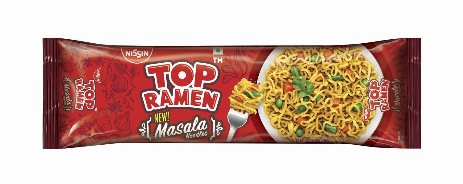 Top Ramen Masala Noodles, 360gm