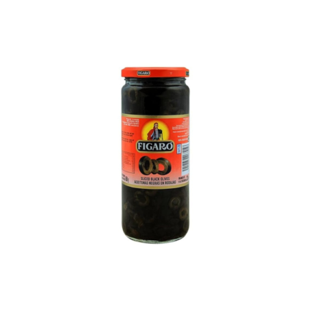 Figaro Black Olives Sliced 450gms