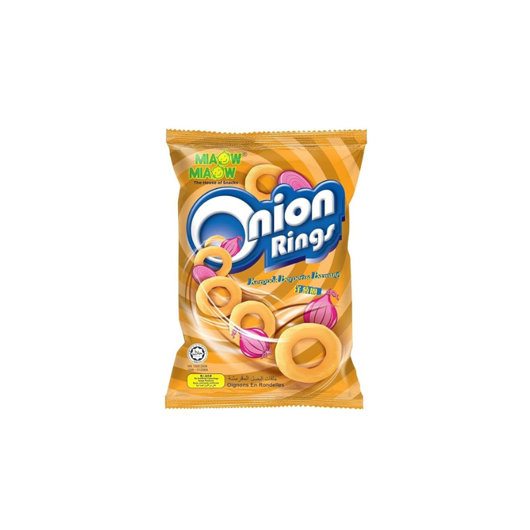 Miaow-Onion Rings Chips 60g